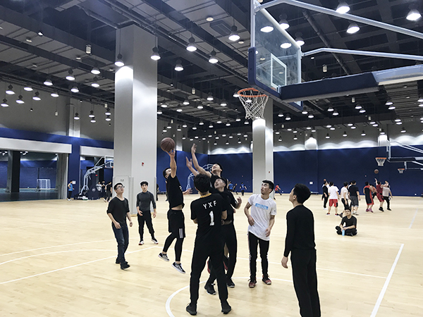 2019918博天堂环保工会篮球活动