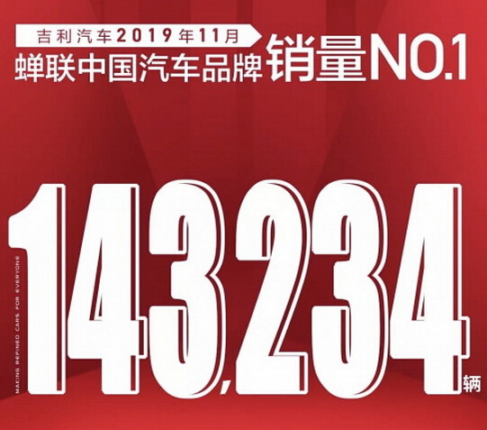 918博天堂污水处理设备工程案例客户吉利汽车蝉联中国汽车销售冠军