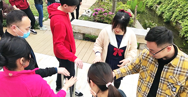 918博天堂环保营销团队西山缥缈峰户外拓展旅游活动之旅
