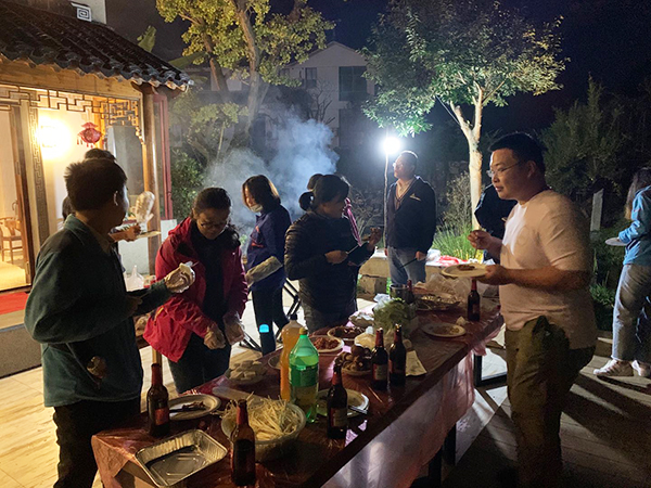 918博天堂环保公司技术研发部门西山团建拓展活动