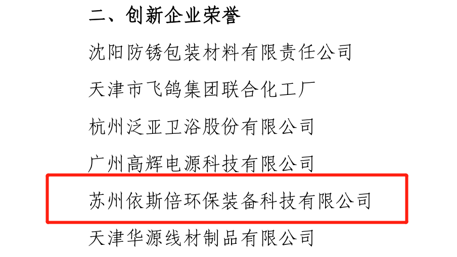 918博天堂荣获中国表面工程协会创新企业称号