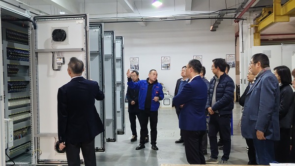 苏州市苏台工商协进会领导一行考察918博天堂环保装备科技有限公司
